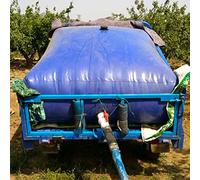 WJFLUCK Sacca di Stoccaggio dell'Acqua Sacca di Stoccaggio del Serbatoio dell'Acqua di Grandi Dime siccità di Emergenza da 500 200 100 60 Galloni (Dimensioni: 0.8X0.43X0.34 M/110 L/29 Gallon) (Oneco