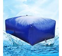 WJFLUCK Serbatoio di stoccaggio Pieghevole della vescica dell'Acqua per Camper, Sacca di stoccagginde capacità da 200/400/600/800/1000 galloni (Dimensioni: 1,8X1,2X0,7 M/1500 L/396 galloni) (Onecolo