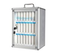 WJFTODAY Armadio di Sicurezza per telefoni cellulari montabile a Parete Armadietto per Te Parete Armadietto per Telefoni Cellulari Safe Storage for Mobile Devices And Secure Phone for Home Office Use