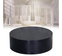 WJFTODAY Basi per Negozi di Abiti da Sposa, piedistalli cilindrici, espositori Rotondi pei, espositori Rotondi per manichini, espositori per Negozi di Abbigliamento (Nero, 50x30 cm/19,6x11,8 Pollici)