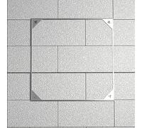 WJFTODAY Coperchi e telai per tombini in Acciaio Inossidabile, Copertura Invisibile per fperchio per Bacino fognario Incassato per Cortile, Prato, parcheggio pedonale (L x P 36 x 36''/91,4 x 91,4 cm)