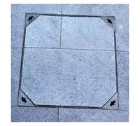 WJFTODAY Coperchi per tombini Quadrati per impieghi gravosi da 450x450 mm a 1000x1000 mm vosi da 450x450 mm a 1000x1000 mm Design Invisibile per Uso Esterno, Ideali per autostrade e vialetti e sicuri