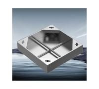 WJFTODAY Coperchio per tombino Quadrato Resistente, 40x40 cm (15,7x15,7 Pollici), coperchici, Coperchio Invisibile per Fossa settica, per vialetti e Aree di parcheggio - Copertura di Accesso Robusta