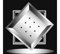 WJFTODAY Copertura Invisibile in Acciaio Inox per drenaggio sotterraneo, griglia per Cana e Telaio per Camera di ispezione, tombino per piantagione di Prati Incorporato (Quadrato 50 cm/19,68 Pollici)