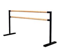 WJFTODAY Sbarra per Danza Classica Portatile con Base Antiscivolo, può sopportare Un pesoe Antiscivolo, può sopportare Un Peso di 400 kg per Sala da Ballo, Palestra Pilates, Nero, 100 cm/39,3 Pollici