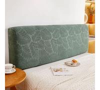 WJHDWYD Copri Testata Letto Matrimoniale，Elastico Copritesta Letto Matrimoniale Protezione Copritestiera Stampa Tinta Unita Copri Testiera Letto Matrimoniale(I,110-140 cm)