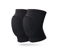 WJIAEER Confezione da 2 Ginocchiere, Ginocchiere morbide, Ginocchiere Elastiche Unisex, Ginocchiere Elastiche Antiscivolo per Danza, Calcio, pallavolo, Pallacanestro, Yoga