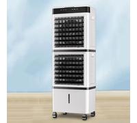 WJIANBIN Verdunstungsluftkühler mit 14-Liter-Wassertank, 3 Geschwindigkeitsstufen und Modi, 12-Stunden-Timer, 90°-Oszillation, Fernbedienung, tragbarer Ventilator, Klimaanlage für Garage, Terrasse,
