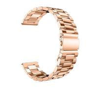 WJIAYAO Cinturino in Metallo Cinturino for orologio in metallo Cinturini for orologi in acciaio inossidabile a sgancio rapido 20mm 22mm for bracciale in(Rose gold 02,44mm)