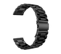 WJIAYAO Cinturino in Metallo Cinturino for orologio in metallo Cinturini for orologi in acciaio inossidabile a sgancio rapido 20mm 22mm for bracciale in(Black 04,20mm)