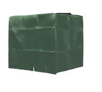 WJIAYAO Copertura Serbatoio Acqua Copertura Esterna IBC in 4 Colori for Serbatoio dell'Acqua piovana Contenitore da 1000 Litri Copertura Impermeabile Protezione Solare Panno Oxford(Green)