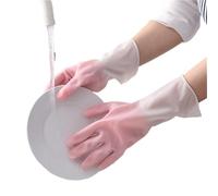 WJIAYAO Guanti per la pulizia Guanti Articoli for la casa Lavanderia Donna Gomma Lavare i piatti Necessità quotidiane della for lavare gli strumenti for pulizia Cucina(Gradient Blue,111 * 92cm)