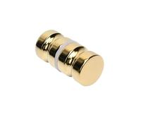 WJIAYAO Maniglie Porta per Doccia Maniglia for porta in vetro bagno, lega di alluminio, box doccia, finestra, mobiletto da cucina, con vite, arredamento moderno la casa(Color 12)