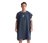 WJIAYAO Poncho da Surf ad Asciugatura Rapida Poncho da surf ad asciugatura rapida - Accappatoio morbido e leggero for il nuoto, spiaggia unisex(Dark blue)