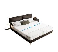 WJIAYAO Supporto per Materasso Kit convertitore da Letto Singolo a Letto King Size, riempitivo for Fessure Diviso for Letto King Size, connettore for Materasso Regolabile, Fibbia in plastica.