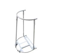 WJIAYAO Supporto per sacco a foglia Supporto in metallo, supporto for sacco da giardino, della spazzatura portante for del mais(Thimble)