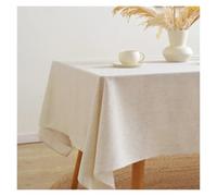 WJIAYAO Tovaglia Tovaglia in Lino di Cotone for Matrimoni, Feste a casa, cene, Banchetti, Decorazioni, tovaglie in Tessuto di Lino, tovaglie di Lusso(150x350cm)