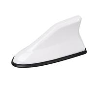 WJJQSB Antenna Auto Pinna di Squalos per Smart 3 2023 2024, Etto Aerea Segnale Radio AM/FM, Autoadesiva, Senza Pugni, Accessori Auto,White