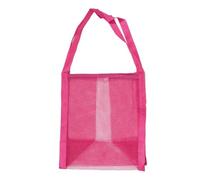 WJLYDM 1/2/3 pezzi Borsa a rete portatile for esterni for giocattoli for riporre asciugamani da spiaggia grande for cosmetici e trucchi(Red,3Pcs)