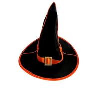 WJLYDM 1 pezzo for feste a tema, accessori for foto, cappello da strega flessibile for Halloween con illuminazione, cappello luminoso for bambini maschi e femmine(Orange)