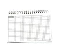 WJLYDM 2 Pezzi Agenda Planner Notebook To Do List Settimanale Obiettivi Programmi Organizer Diari Diario Ufficio Scuola Cancelleria(Monthly plan)