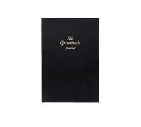 WJLYDM 2 pezzi Diario della gratitudine Forniture di cancelleria creativa Quaderno for studenti for ufficio scolastico Riflessione Programma punzonatura Piano(Black)