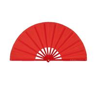 WJLYDM 2 Pezzi Tai Chi Kung Fu Fan Yoga Fan Ventaglio in Osso di plastica Ventaglio da palco Pieghevole(Color 03)