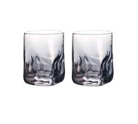 WJLYDM 2PCS Rainbow Hammered Whiskey Glass, Heavyweight Water, Cup, Juice Wine Drinking Set Of 2 Per La Casa, Ristorante Feste E Ricevimenti