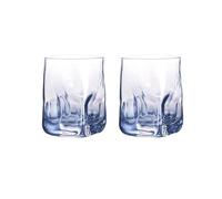 WJLYDM 2PCS Rainbow Hammered Whiskey Glass, Heavyweight Water, Cup, Juice Wine Drinking Set Of 2 Per La Casa, Ristorante Feste E Ricevimenti