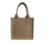 WJLYDM Borsa a tracolla in feltro di grande capacità da donna, 1 pezzo, borsa a mano in versatile Per Shopping Picnic Viaggi Spiaggia(Color1,S)