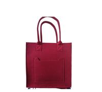 WJLYDM Borsa a tracolla in feltro di grande capacità da donna, 1 pezzo, borsa a mano in versatile Per Shopping Picnic Viaggi Spiaggia(Color6,L)