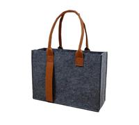 WJLYDM Borsa in feltro portatile, borsa da lavoro, grande capacità, a tracolla Per Shopping Picnic Viaggi Spiaggia(Color3)