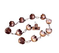 WJLYDM Catena di drenaggio a Campana in Rame da 2,6 m