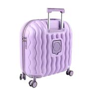WJLYDM Valigia da 20 pollici piccola scatola d'imbarco ultraleggera Trolley ragazza 24/28 con portabicchieri password bagaglio(Purple,20")
