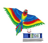 WJnflQN Aquiloni per Bambini | Aquilone Animale Portatile Di Grandi Dimensioni Con Maniglia E Filo Da 100m,Giochi Da Spiaggia Per La Famiglia,Per Adulti Adolescenti Rilassamento Viaggio Giardino