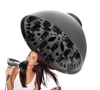 WJnflQN Attaccamento diffusore per asciugacapelli, diffusore per capelli ondulato | Diffusore per asciugatrice per capelli ricci - Regolabile da 1,4 a 2,6 pollici, strumento di acconciatura