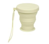 WJnflQN Bicchiere Pieghevole, Bicchiere Portatile Pieghievole 200ml, Contenitore A Prova Di Perdita Per Bevande Calde E Fredde, Acqua, Caffè, Tè Per Uso In Esterno, Viaggi, Palestra E Spiaggia