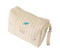 WJnflQN Borsa per pannolini per bambini, borsa per pannolini da viaggio | Tasto per pannolino con cerniera,Sacchetto di stoccaggio del cameriere per carreggiatore di cartone di cotone portatile per