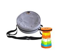 WJnflQN Borsa Porta Sgabello Tondo | Sacca Regolabile per Sgabello da Esterno,Sacco Rotondo Resistente ai per Escursionismo Viaggio BBQ Balcone Spiaggia Sport Attività All'aperto