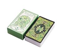 WJnflQN Carte dei Tarocchi per principianti | Gioco dei Tarocchi 78 pezzi - Carte Per Divinazione - Per Divertimento E Gioco E Meditazione Guida Spirituale Astrologia Per