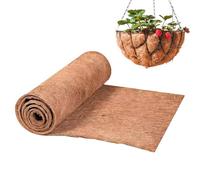 WJnflQN Coco - Fodera per cesto da giardino, in fibra di coco, materiale di riempimento, riutilizzabile, per interni ed esterni, decorazione da giardino