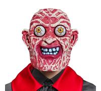 WJnflQN Copricapo per il viso di Halloween, con teschio, spaventoso, esplosivo, occhio-zombie, scheletro, brivido | accessorio per costume di Halloween, travestimento in maschera per bulbi oculari
