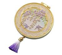 WJnflQN Mini specchio compatto, accessorio portatile pieghevole e portatile, specchio compatto per il trucco, per uomini, donne, adulti, bambini, casa, viaggi