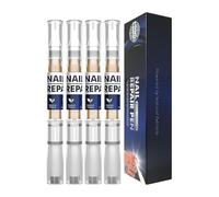 WJnflQN Penna per la cura delle unghie dei piedi, 4 pezzi, nutriente e danneggiata, applicatore professionale per rinnovare le unghie delle mani, per incarnite rotte e screpolate, per uso quotidiano e