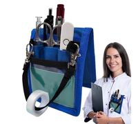 WJnflQN per infermieri, infermiere, da donna | multi scomparto utilità tasca porta attrezzi con nastro adesivo per spalla