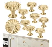 WJnflQN Pomelli Per Cassetti Della Cassettiera 10 Pezzi,Maniglie a Stile Antico | Maniglie Zinco Antico per Armadio Guardaroba Cucina Camera da Letto Bagno Mobili