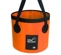 WJnflQN Secchio per acqua portatile, pieghevole, 20 l, contenitore automatico per acqua per lavaggio a mano, giardinaggio