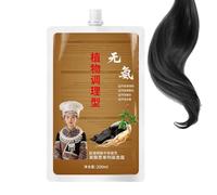 WJnflQN Shampoo Tinta Capelli,Colorazione Vegetale a Base di Shampoo per Capelli - Sicuro e a Lunga Durata Facile da Usare per Principianti Adulti Uomini e Donne