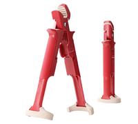 WJnflQN Supporto per anti-derisione con clip, hot bowl Gripper | 2 in 1 calda Gripper Dish Lifter Clips, gong in silicone, morsetto resistente al calore per forno, friggitrice ad aria