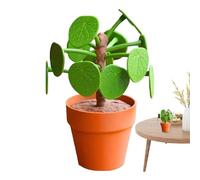 WJnflQN Utensile per la scelta del cibo per coppie, con stampa 3D, per la cena delle piante, con salvadanaio, per coppie, casa, ufficio, regalo